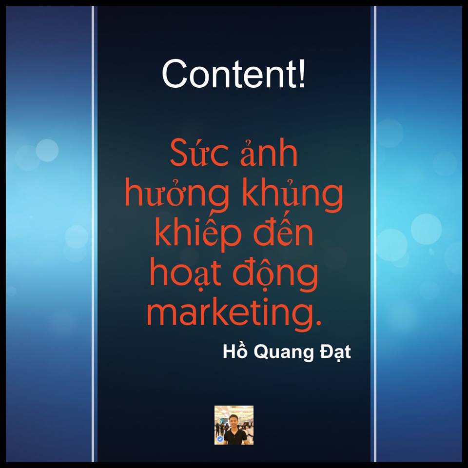 CONTENT LÀ GÌ MÀ ẢNH HƯỞNG KHỦNG KHIẾP ĐẾN HOẠT ĐỘNG MARKETING?